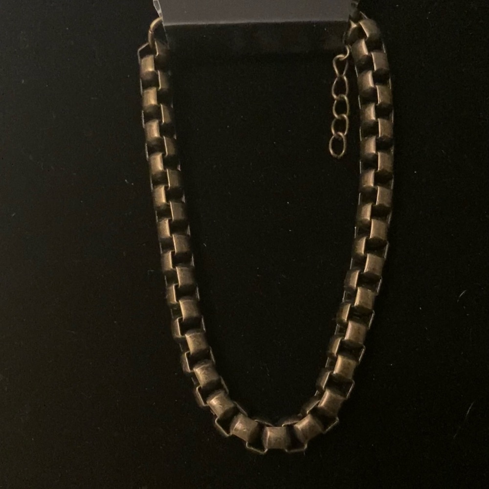 Alley Oop Brass Urban Necklace